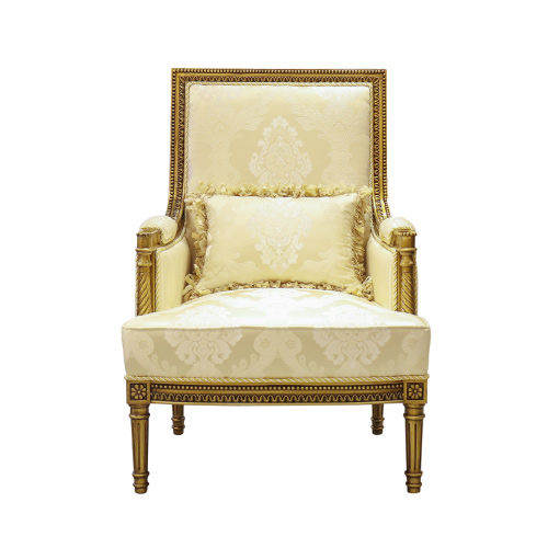 GOLD WOOD CHAIR