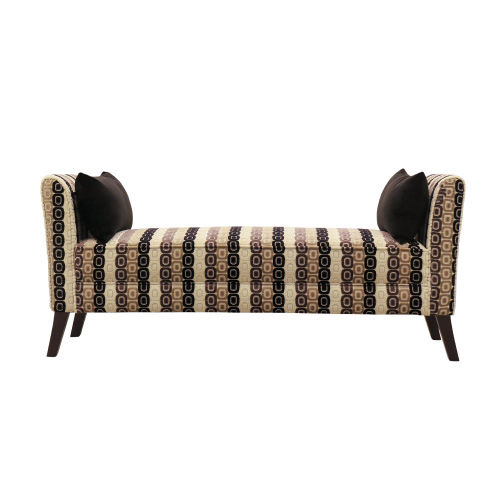 Upholstered Fabric Bench