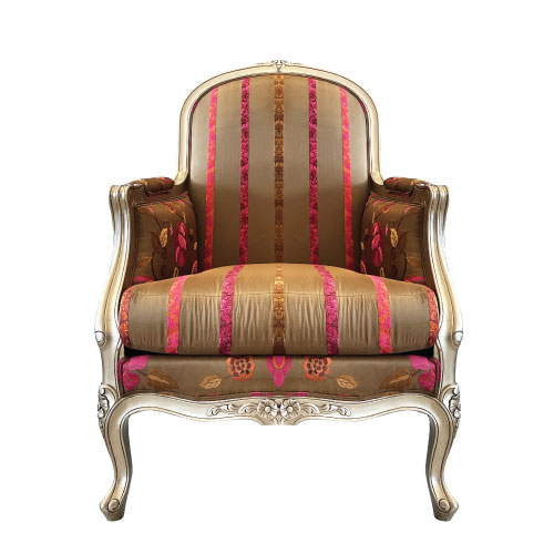 Vintage French Louis Bergere Chair