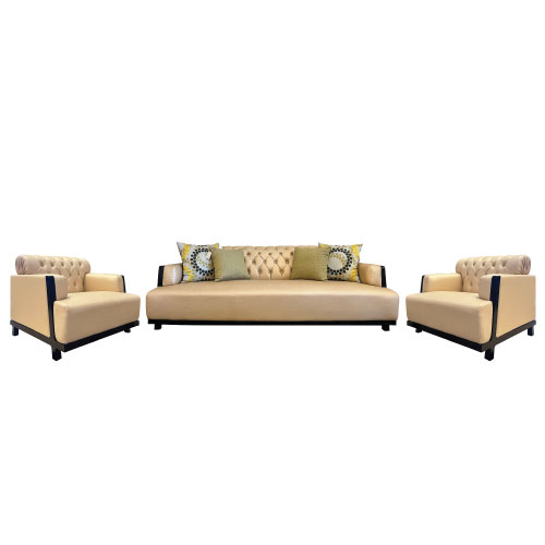 Tufted Sofa Set