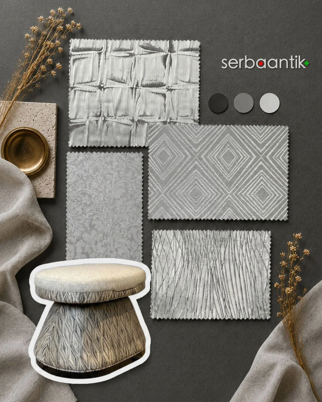 Silver Grey Mood Board: Refined Tones for Elegant Interiors