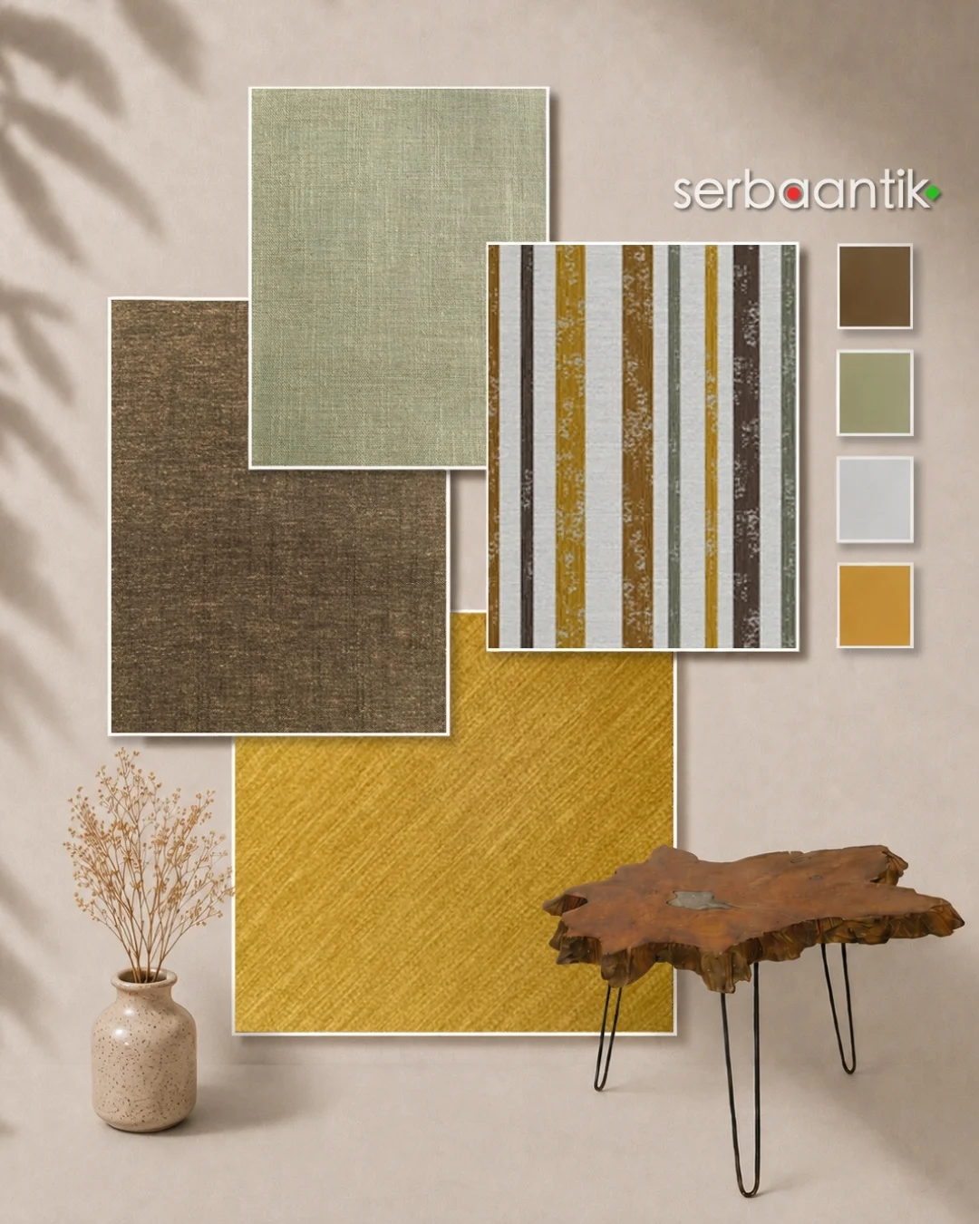 Autumn Color Mood Board: Warm Tones for Elegant Interiors