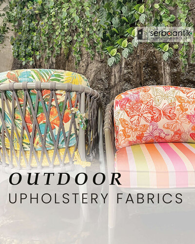 Fabric Sofa Floral Yang Cocok Dengan Suasana Musim Panas, So Fresh!