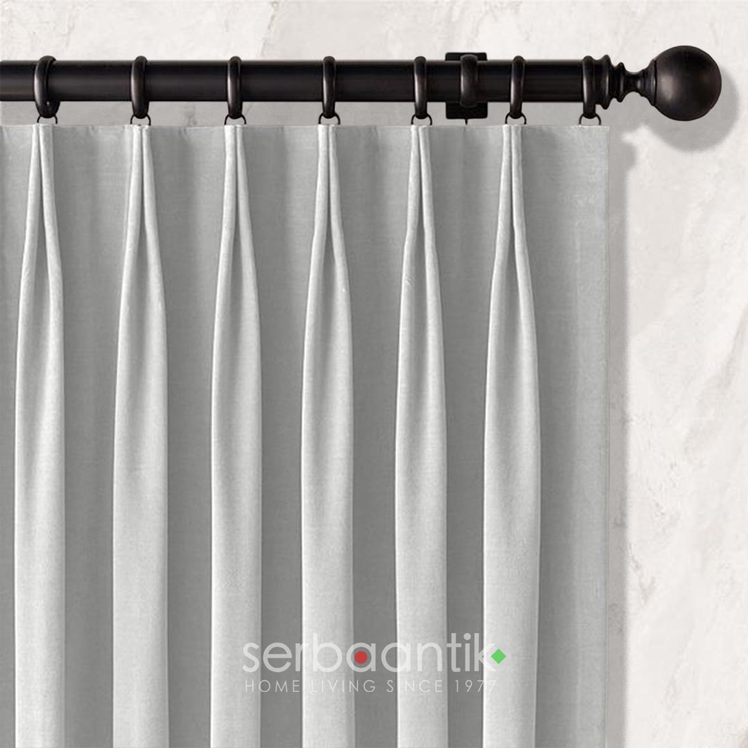 Double Pleat Curtain: Pilihan Ideal Untuk Desain Interior Eksklusif