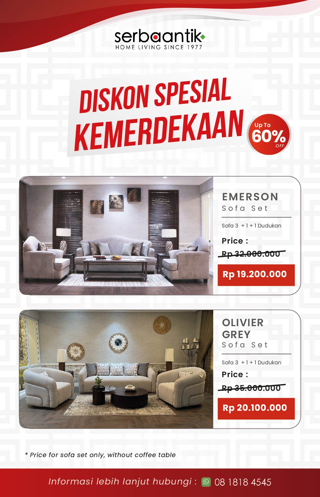Diskon Spesial Kemerdekaan - 1
