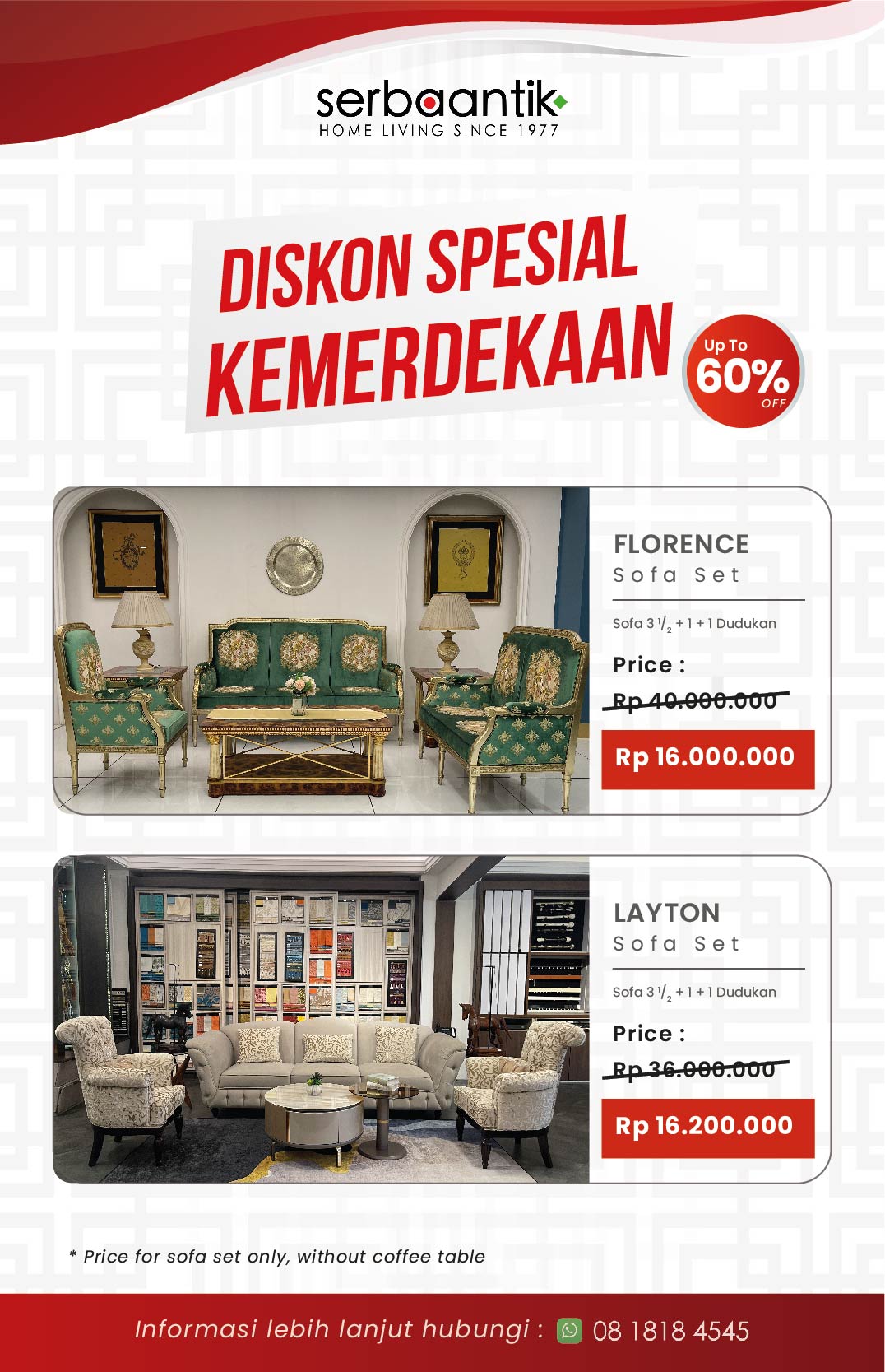 Diskon Spesial Kemerdekaan - 15