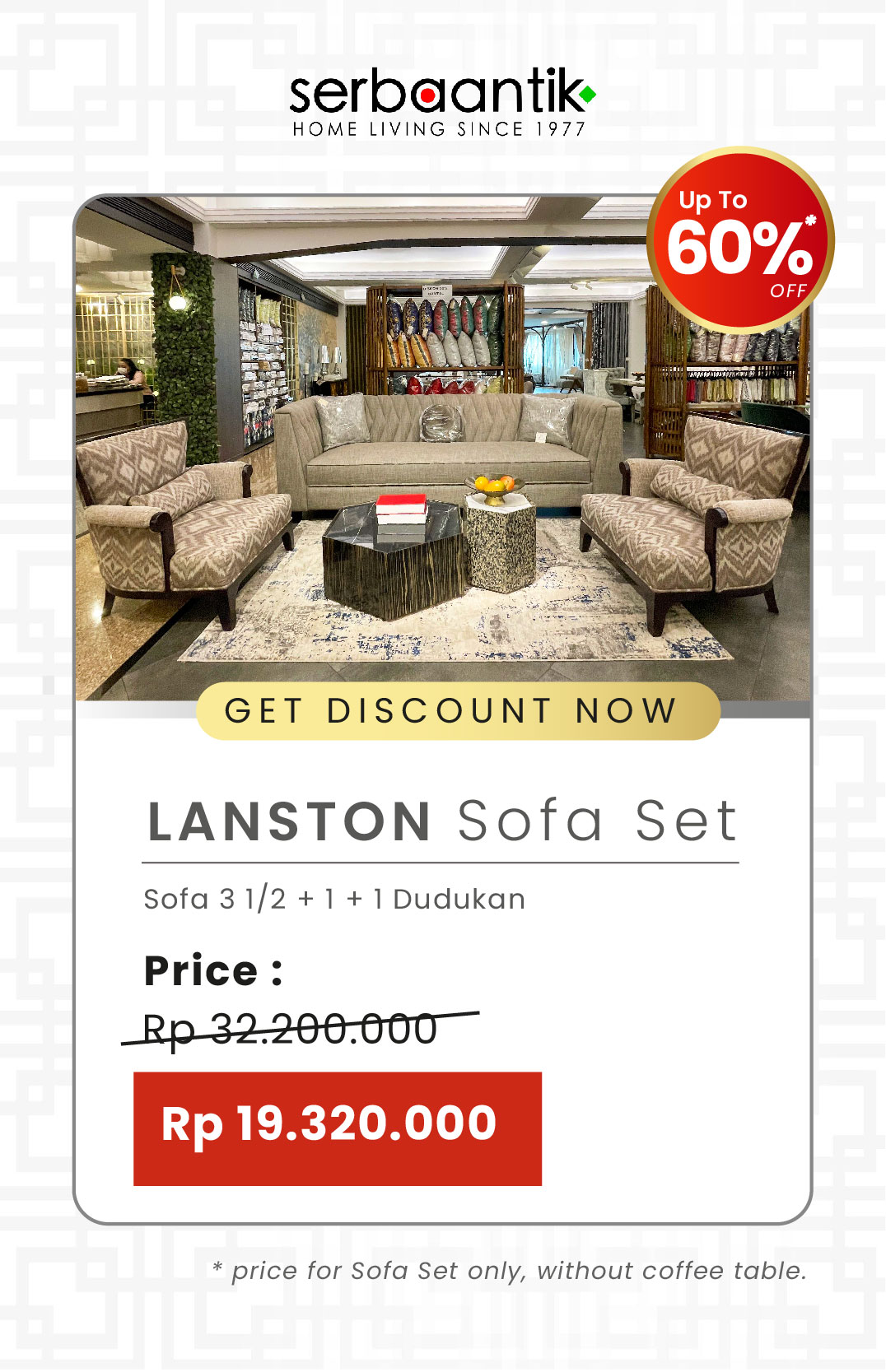 Lanston Sofa Set