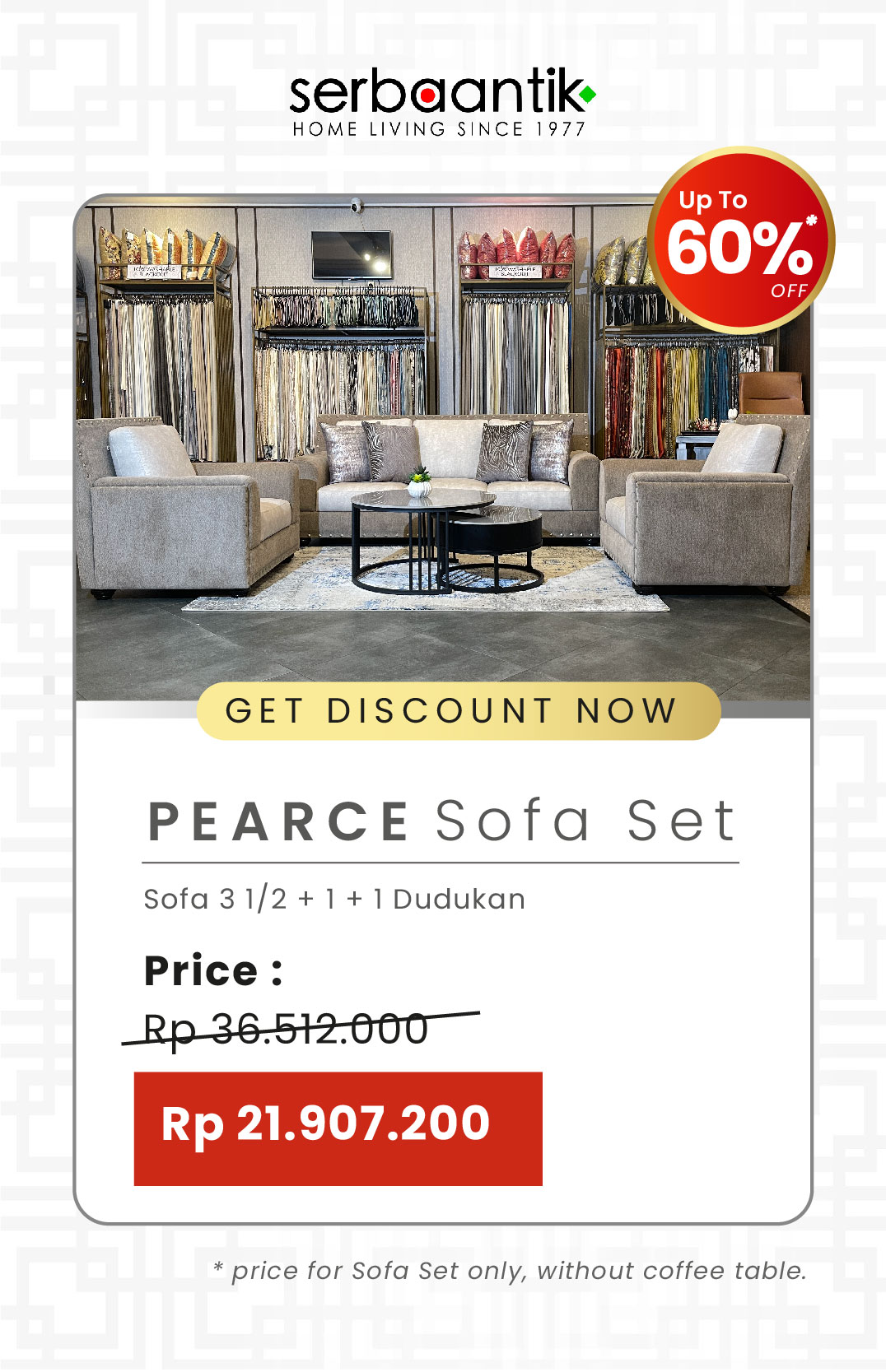 Pearce Sofa Set