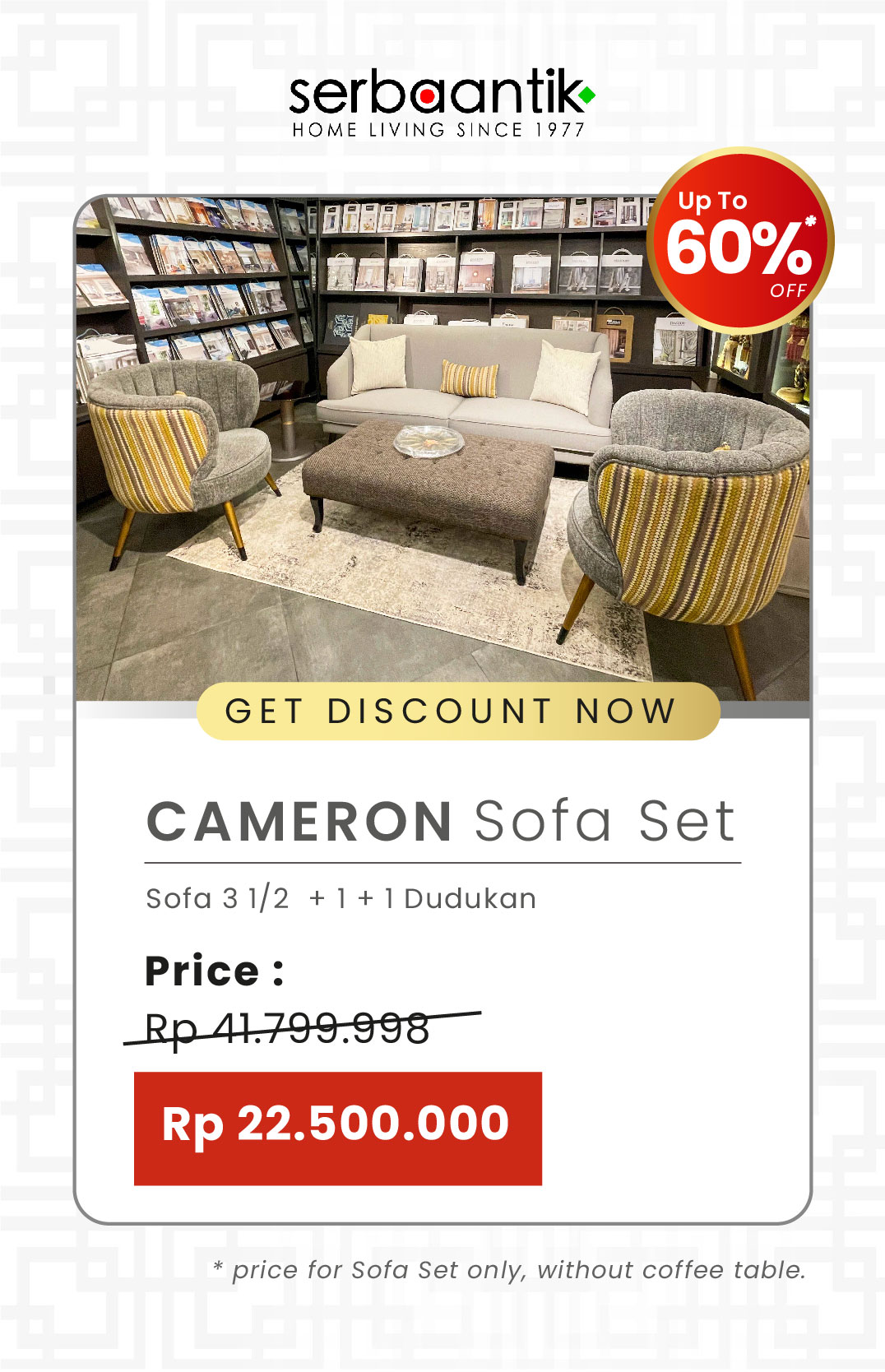 Cameron Sofa Set