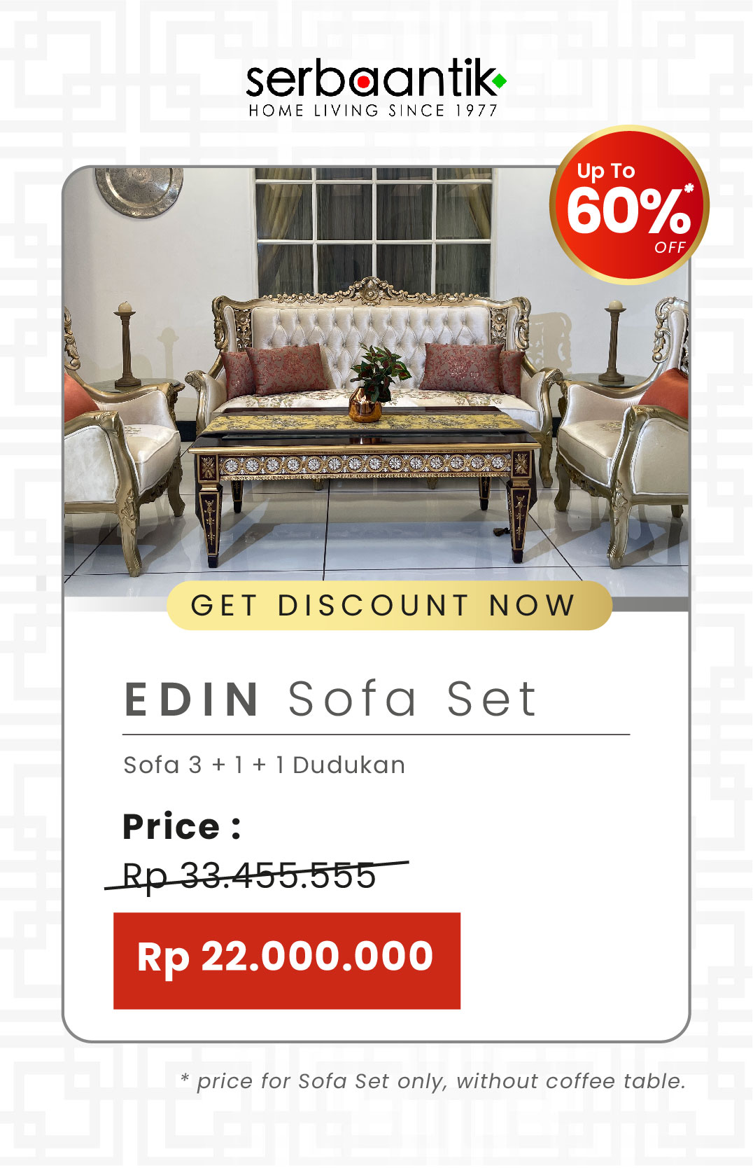 Edin Sofa Set