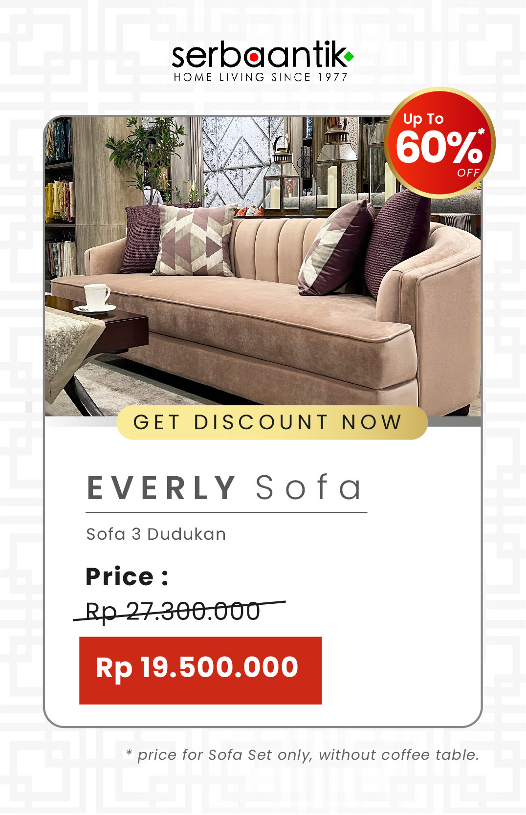 Everly Sofa Set
