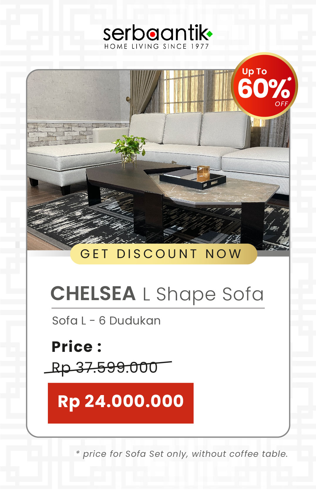 Chelsea L Shape Sofa